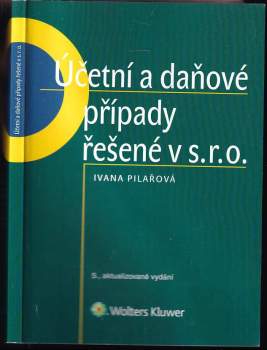 Účetní a daňové případy řešené v s.r.o