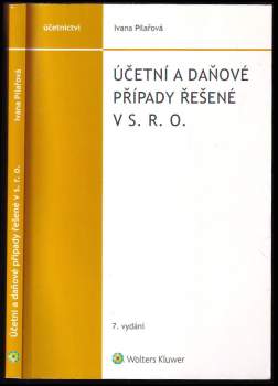 Účetní a daňové případy řešené v s.r.o