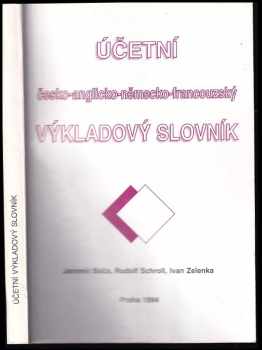 Jaromír Báča: Účetní česko-anglicko-německo-francouzský výkladový slovník