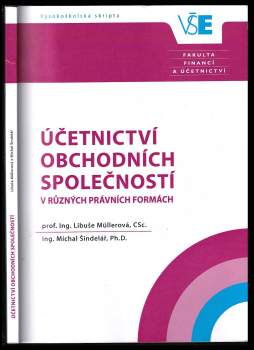 Účetnictví obchodních společností v různých právních formách