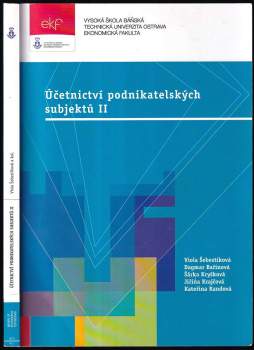 Viola Šebestíková: Účetnictví podnikatelských subjektů
