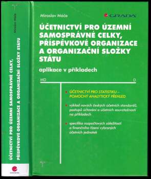 Účetnictví pro územní samosprávné celky, příspěvkové organizace a organizační složky státu