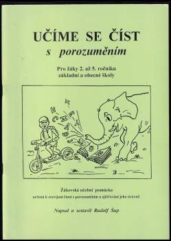 Rudolf Šup: Učíme se číst s porozuměním