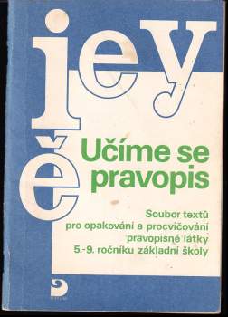 Učíme se pravopis