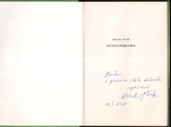 Miroslav Štrobl: Uctivá poklona
