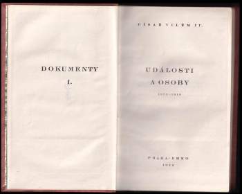 Vilém: Události a osoby