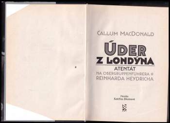 C. A MacDonald: Úder z Londýna