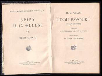 H. G Wells: Údolí pavouků