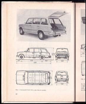 Vlastislav Tůma: Údržba a opravy automobilů Lada 1200 (VAZ 2101), 1200 Universal (VAZ 2102), 1300 (VAZ 21011), 1500 (VAZ 2103), 1600 (VAZ 2106), Niva (VAZ 2121), VAZ 2105, 21053, 2104