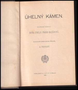 Emilia Pardo Bazan: Uhelný kámen
