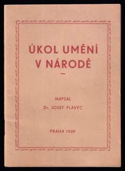 Úkol umění v národě