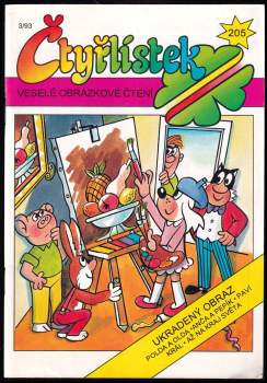 Ukradený obraz - Čtyřlístek 205