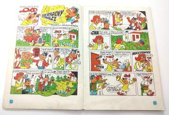 Miloš Štípl: Ukradený vynález a čtyři další obrázkové příběhy - Čtyřlístek 16