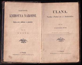 Józef Ignacy Kraszewski: Ulana