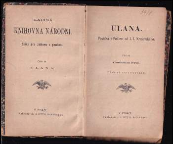Józef Ignacy Kraszewski: Ulana