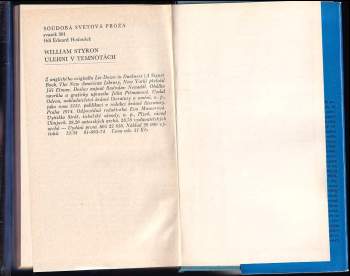 William Styron: Ulehni v temnotách