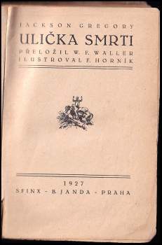 Jackson Gregory: Ulička smrti