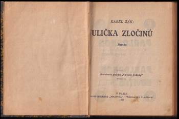 George Sand: Ulička zločinů + O nejkrásnější dívku v Benátkách