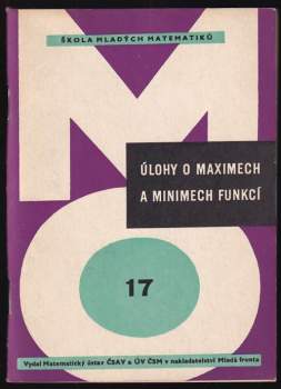 Úlohy o maximech a minimech funkcí