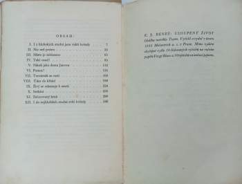Karel Josef Beneš: Uloupený život