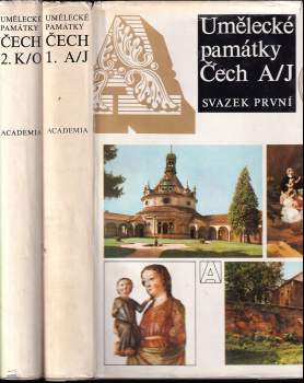 Umělecké památky Čech 1 - 2 A/J + K/O - Emanuel Poche (1977, Academia) - ID: 821481
