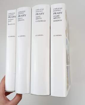 Pavel Vlček: Umělecké památky Prahy 1 - 4 - Staré Město, Josefov + Nové Město, Vyšehrad, Vinohrady (Praha 1) + Malá Strana + Pražský hrad a Hradčany
