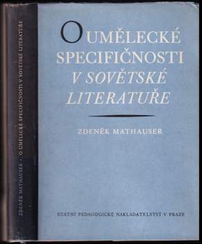 Umělecké specifičnosti v sovětské literatuře