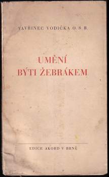 Umění býti žebrákem