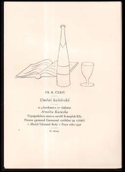 František Rudolf Čebiš: Umění koštérské