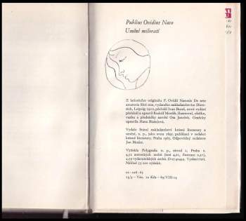 Ovidius: Umění milovati