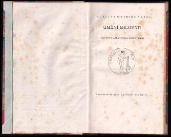 Ovidius: Umění milovati