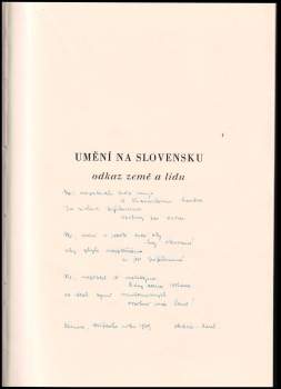 Umění na Slovensku