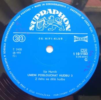 Ilja Hurník: Umění Poslouchat Hudbu (8xLP+BOX+BOOKLET)