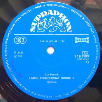 Ilja Hurník: Umění Poslouchat Hudbu (8xLP+BOX+BOOKLET)
