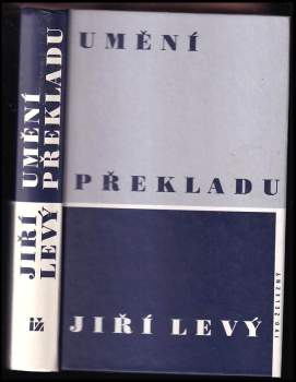 Jiří Levý: Umění překladu