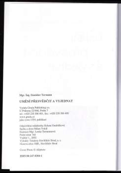 Stanislav Termann: Umění přesvědčit a vyjednat