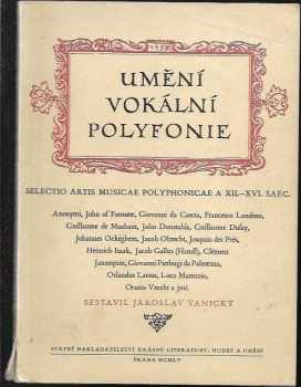 Umění vokální polyfonie