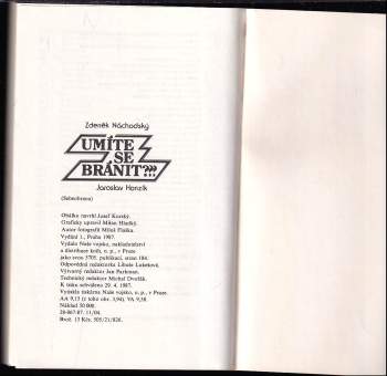 Zdeněk Náchodský: Umíte se bránit?