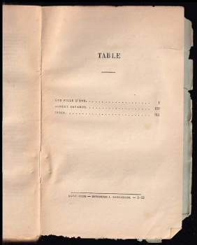 Honoré de Balzac: UNe fille d'Eve / Albert Savarus