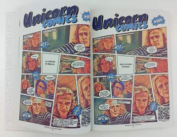 Vladimír Kovář: Unicorn comics book