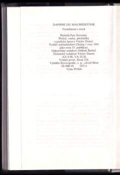 Daphne Du Maurier: Únik