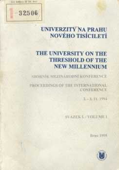Univerzity na prahu nového tisíciletí