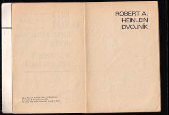 Robert A Heinlein: Únos na Mars