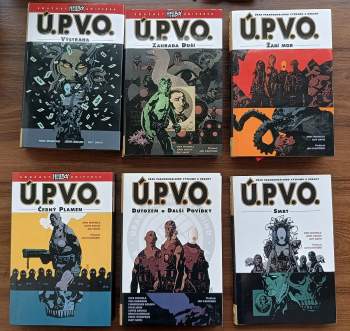 John Arcudi: Ú.P. V. O. Úřad paranormálního výzkumu a obrany : Díl 1-11 KOMPLET Dutozem a další povídky +  Duše Benátek a další povídky + Žabí mor + Smrt +  Univerzální stroj aj.