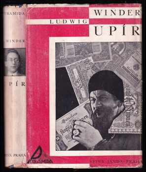 Upír - román - OBÁLKA JINDŘICH ŠTYRSKÝ - Ludwig Winder (1929, Sfinx) - ID: 258041