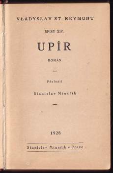 Władysław Stanisław Reymont: Upír