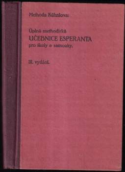 Úplná methodická učebnice esperanta pro školy a samouky