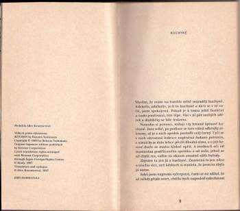 Banana Yoshimoto: Úplněk a jiné povídky