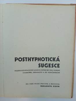 Theron Q Dumont: Úplný systém okkultních nauk 1 - 7 - I. Úvod do psychických věd a nauk o hypnotismu, sugesci, telepathii, osobním magnetismu + II. Hypnotismus + III. Autosugesce jako prostředek k sebeuzdravení a odstranění tajných zlozvyků a neřestí + IV. Uzdravování magnetismem + V. Charakter a jeho rozbor s použitím vědecké fysiognomiky, frenologie a grafologie + VI. Orientální magie a methody hypnotismu, telepathie, cvičení síly vůle, magnetického uzdravování + VII. Posthypnotická sugesce