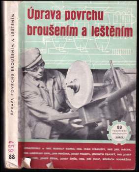 Úprava povrchu broušením a leštěním
